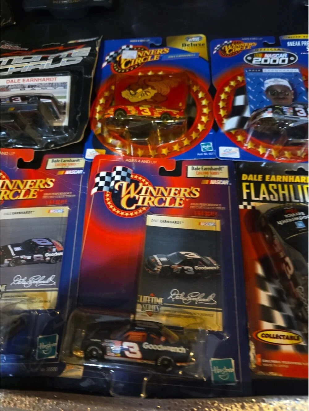 Vintage NOS Lot Of 14 Diecast Dale Earnhardt Sr. Cars 1/64 Scale Nascar